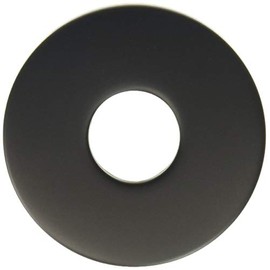 Westbrass R304-62 13/16" OD Opening Low Pattern Shower Arm Flange-Sure Grip Style, Matte Black