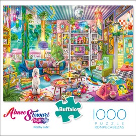 Buffalo Games - Aimee Stewart - Kitschy Cute Collector - Rompecabezas de 1000 Piezas