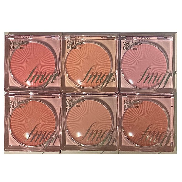 The Face Shop fmgt Veil Glow Blusher 5g (No. 01~06), No. 06 Vibe Coral No. 06 Vibe Coral_1 piece 1 piece