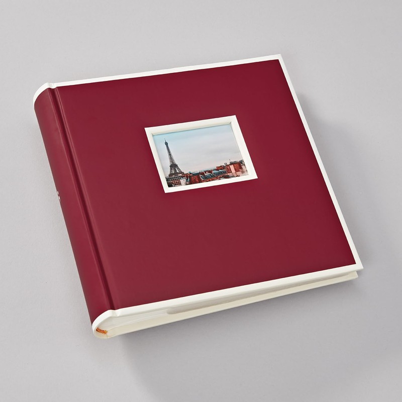 200 Pockets Album bordeaux +++ 50 sheets photo mounting board