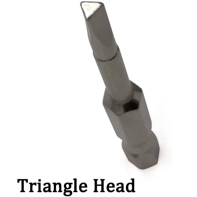 It Works Great Triangle Screwdriver Bit Set, Screw Head, 2