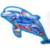 Big Dolphin Shaped 500 Piece Puzzle
