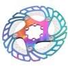 Mountain Bike TitaniumPlated Cooling Disc Brake Rotor 6 Nails Cycling