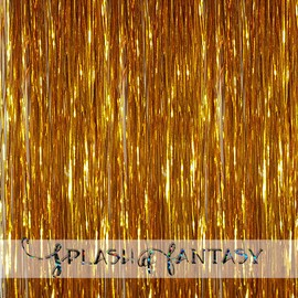 40" Fairy Hair Tinsel 100 Strands (Shiny Gold)