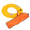 Adjustable Inflatable Life Jacket Belt With Reflective Tapes and Whistle
