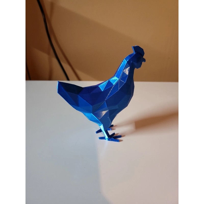 Polygon Chicken Figure Toy