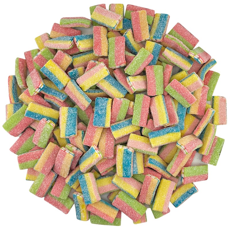 FirstChoiceCandy Sour Bricks Bite Size Gummy Candy (1 Pound (Pack