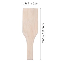 ABOOFAN Large Wooden Clay Paddle Tool Pottery Sculpting and Shaping Supplies Sturdy Solid Wood Clay Modeling Tool for DIY Craft Projects