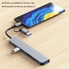 HUB USB C, 8 en 1 Adaptador USB C Multipuerto