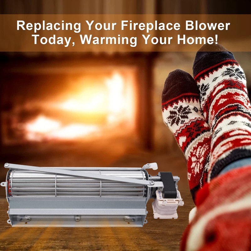 Adviace Replacement Fireplace Blower Motor Fan for Regency Gas Stove