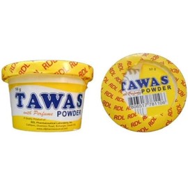 RDL Tawas Powder (Alum Powder) 50grams (Yellow with Perfume)