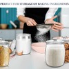 CATPOWER 2.5 Gallon Wide Mouth Glass Storage Jars with Lids