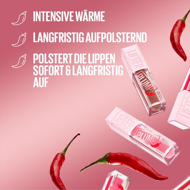 Maybelline New York Lifter Plump - 004 Red Flag