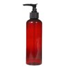 Dispenser empty bottle pump container black and brown 250ml plastic cosmetic dispensing bottle / 디스펜서 공병 펌프 용기 블랙갈색 250ml 플라스틱 화장품 소분병