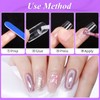 Becellen Pack of 500 Artificial Nail Tips, Soft Gel Nail