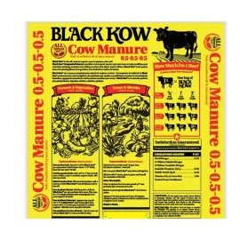 Black Kow 10lb Repack Composted Cow Manure Garden Amendment FREE SHIPPING