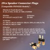 XYgdhqpt For Pioneer Speaker Banana Jack Plug Connectors SX-626 727