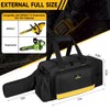 Jaffzora Chainsaw Case,Waterproof Chainsaw Storage Bag Compatible with DEWALT &