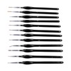 12Pcs Paint Brush Set for Face MakeUp Nail Scale Model