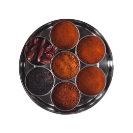 Spice Kitchen International Chilli Collection includes 7 premium, selected chillies together with a stainless steel Chilli storage tin