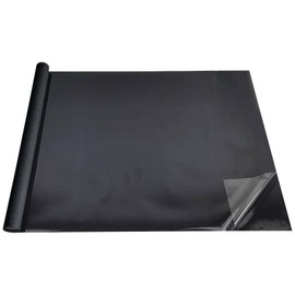 Rainmae 15.7" x 39.3" Aquarium Background, Premium Static Cling Black Fish Tank Background, Fish Backdrop for Aquarium Wallpaper, Vinyl Aquarium Poster Background