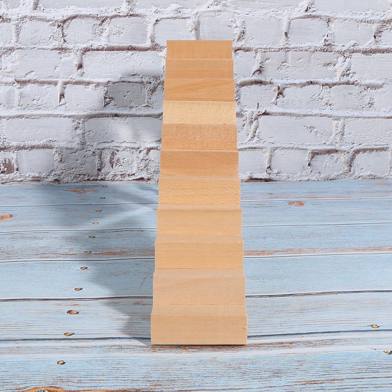 1:12 Miniature Wood Staircase DIY Step Stair Crafts Decorative Dollhouse