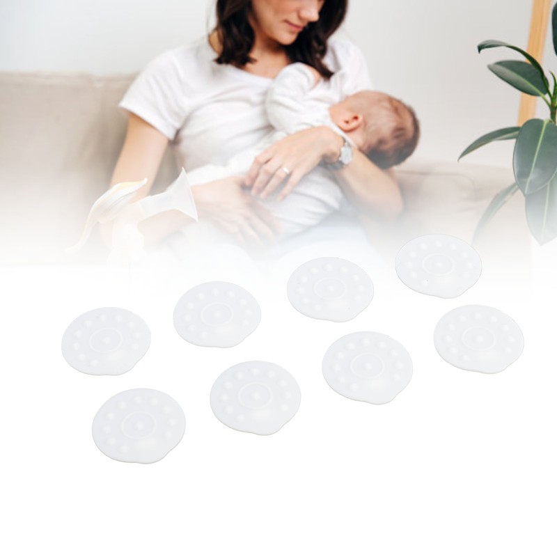 16pcs Breastpump Membrane Replacement Accessory Silicone Breastpump Diaphragm White
