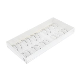 TOVINANNA 10pairs Eyelash Extensions Supplies Simulation False Lashes Training Lashes for Beginners Mannequin Head Fit