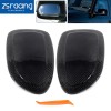 ANNX 2PCS For 1999-2006 Chevy Silverado GMC Sierra Real Carbon
