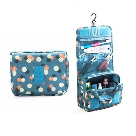 Travel Pouch, Toiletries Bag, Cosmetics Holder, Travel Bag, Bathroom Pouch, Velcro Tape, with Hook, Storage, Hanging Type, Useful Item, Accessories Organizer, Present, Gift