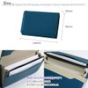 CLuaR Business Card Holder, Genuine Leather, Holds 50 Cards, Leather,