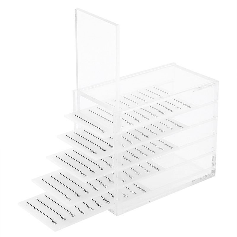 5 Layers Eyelash Extension Storage Box False Eyelash Display Makeup
