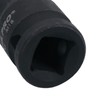 1/2in Drive Deep + Shallow Impact Impacted Male Spline Sockets