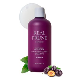 RATED GREEN REAL PRUNE Color Maintaining Shampoo - Moisture Retention Color Shampoo | Nourishing Shampoo for Color Hair | Hair Color Shampoo Organic Shampoo for Women & Men 13.52 Fl. Oz.