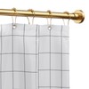 EBOATOP Shower Curtain Rod Tension- Never Rust No Drill Non-Slip
