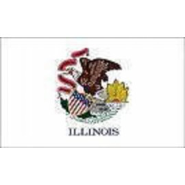Illinois State 3X5 Feet Flag Illinois Flag