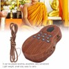 Buddha Player Mini Portable Wood Color Hanging Neck Music Buddhist