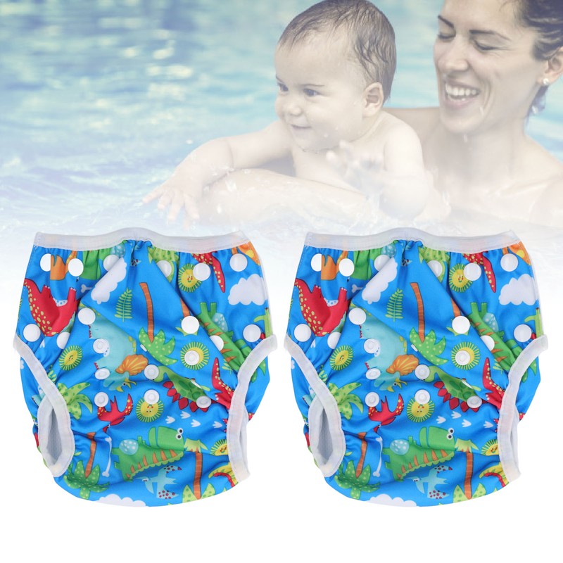 Baby Swim Diaper Pants Adjustable Leakage Proof Breathable Reusable Infants