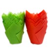 Scrumptious - 50PC Christmas Greaseproof Paper Muffin Tulip Cases for