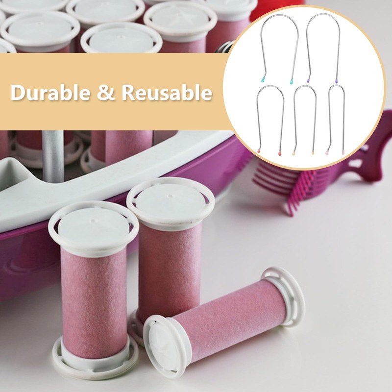 20pcs Assorted Hot Roller Clips Replacements,Hot Roller Clips for Electric