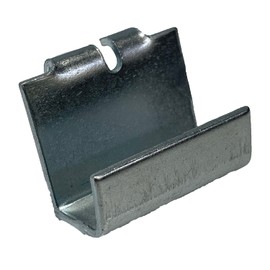 Borroughs Heavy-Duty Box Edge Shelf Clips, 14-Gauge Commercial Steel, Pack of 10