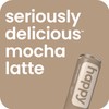 happy coffee canned mocha latte, 11 oz. cans, 12 pack,