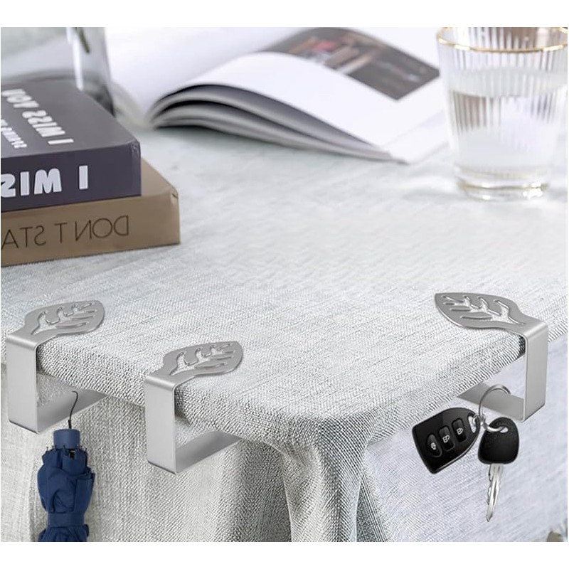 10PCS Stainless Steel Tablecloth Clips, Leaf Table, Outdoor Tablecloth, Thickened