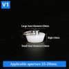 White Drain Stoppers, Bath Sink Plug, Rubber Seal Plugs Covers