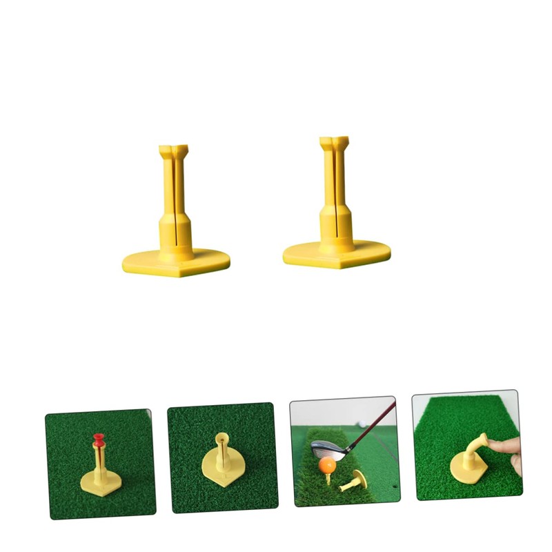 KOMBIUDA 3pcs Golf Practice Holder Tee Accessory for Training and