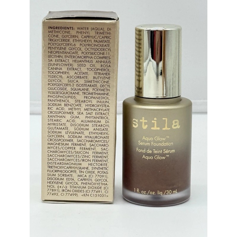 STILA - AQUA GLOW LUXURIOUS HYDRATING FOUNDATION (1oz) - SHADE