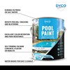 Dyco Waterborne Acrylic Pool Paint, Resistant to UV, Water, Salt,