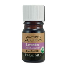 Nature's Alchemy Organic Essential Oil Lavender 0.17 fl oz
