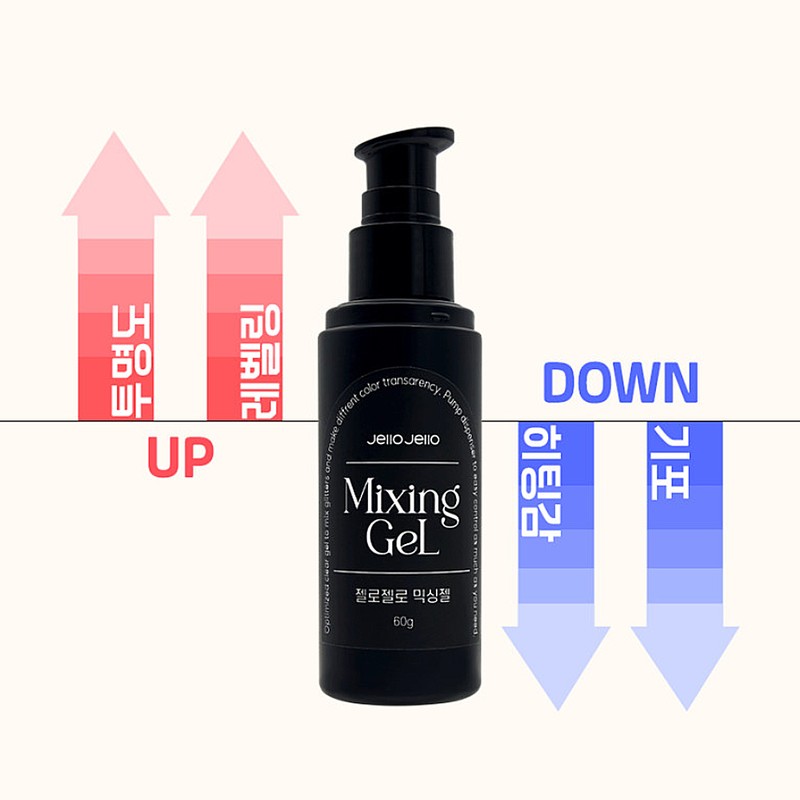 Jello Jello Nail Art Mixing Gel 60ml / 젤로젤로 네일아트