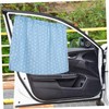 Zerodeko Cute Car Window Sunshade Curtain with Suction Cups Charming